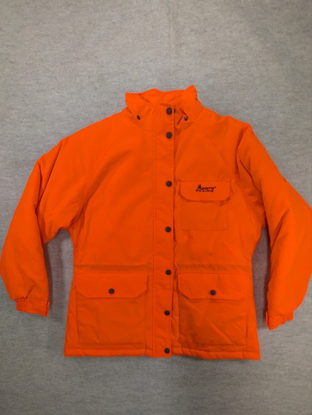 Mount'N Prairie Women's Sunset Blaze Orange Heavyweight Hunting Parka Like NEW M